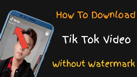 How Do You Download A Tiktok Video Without Watermark?